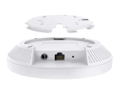 TP-LINK Omada BE3600 Ceiling Mount Dual-Band Wi-Fi 7 port: 1×2.5G RJ45 Port SPEED: 688Mbps at 2.4 GHz + 2880 Mbps at 5