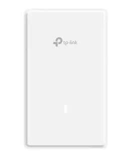 Alternative view of TP-LINK Omada BE3600 EAP725-WALL Wall-Plate Dual-Band Wi-Fi7 Access Point PORT: Uplink: 1× 2.5G RJ45 Port, Downlink: 1× 2.5G RJ45 Port +2× 1G RJ45 Port