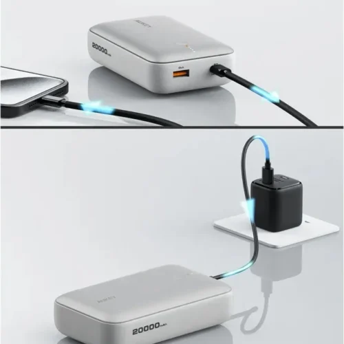 AUKEY PB-Y57 Frozen Whi te Mini външна батерия 2000