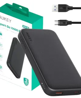 AUKEY външна батерия PB-Y46P 10000mAh 20w 2xUSB
