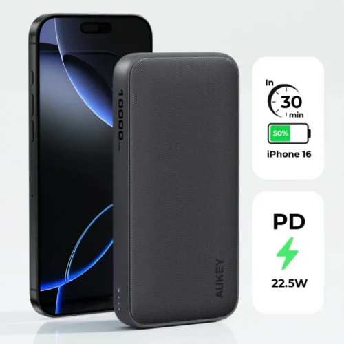 AUKEY външна батерия PB-Y46P 10000mAh 20w 2xUSB