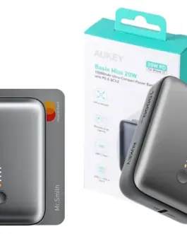 AUKEY външна батерия PB-Y55 MINI 10000mAh 22.5W 2xUSB | PD QC