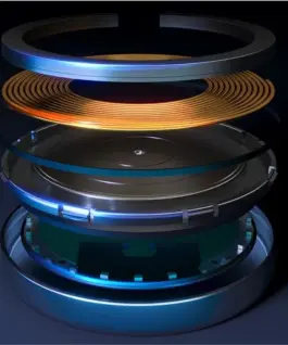 AUKEY LC-MC10 Qi2 Wireless зарядно MagSafe 15W 3A USB-C