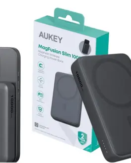 AUKEY PB-MS04 Gray Qi2 външна батерия 10000mAh 20W | MagSafe PD