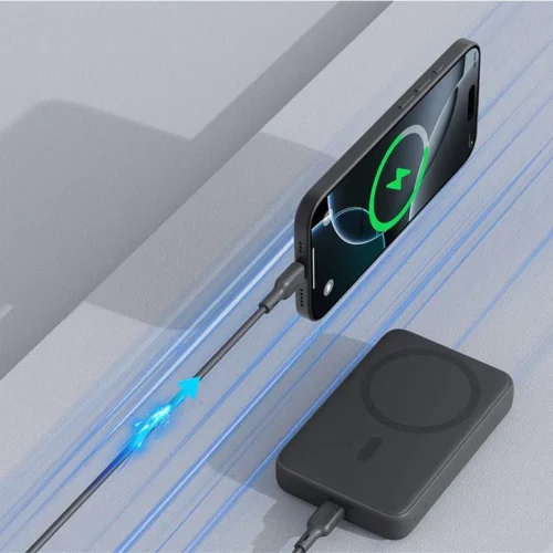 AUKEY PB-MS04 Gray Qi2 външна батерия 10000mAh 20W | MagSafe PD