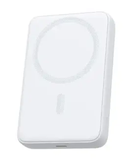 Alternative view of AUKEY PB-MS04 бял Qi2 външна батерия 10000mAh 20W| MagSafe PD