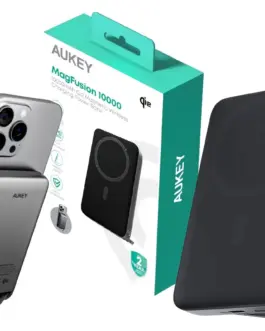 AUKEY PB-MS06 Qi2 външна батерия 10000mAh 30W MagSafe PD