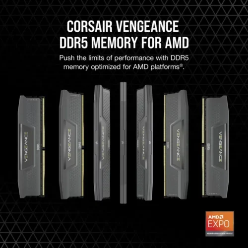Alternative view of Corsair памет DDR5 Vengeance 96GB /6000(248GB)C30 AMD and Intel XMP