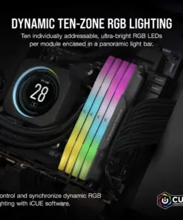 Corsair памет DDR5 Vengeance RGB 48GB/6000
