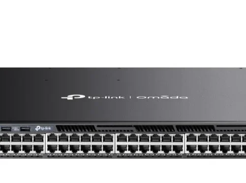TP-LINK Switch Omada 48-Port Gb Stacкабел Lite L3 Managed with 4 PORT: 24× Gigabit RJ45 Ports 4× 10G SFP+ Slots RJ45/USB Type C Console