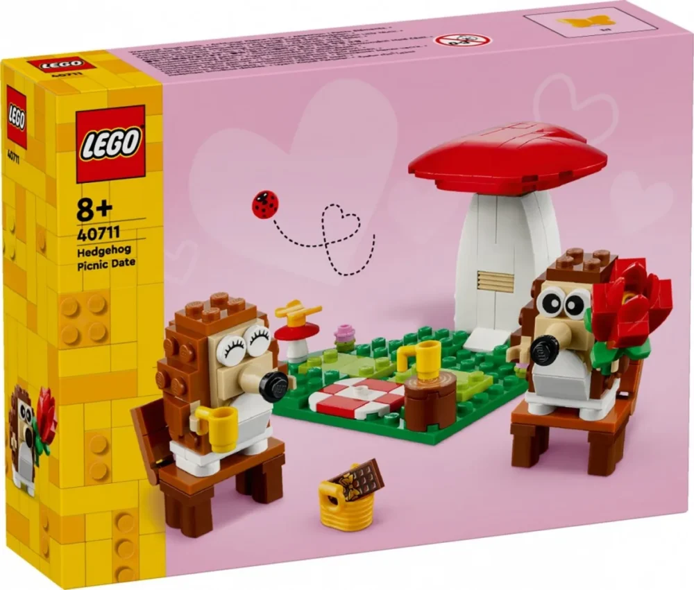 LEGO Hedgehog Picnic Date