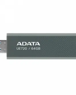 Alternative view of Adata Pendrive UE720 64GB USB3.2-A Gen2 gray
