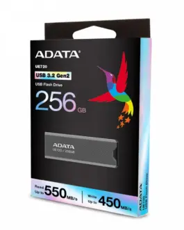 Alternative view of Adata Pendrive UE720 256GB USB3.2-A Gen2 gray