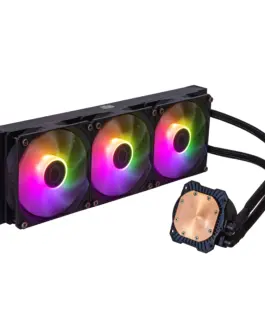 Alternative view of Охладител за процесор Cooler Master ML360L Core ARGB Black
