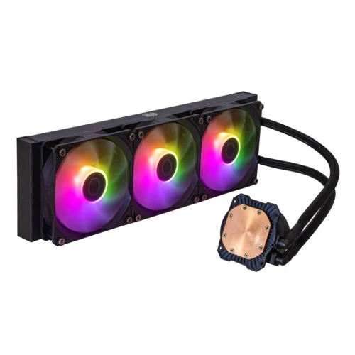 Alternative view of Охладител за процесор Cooler Master ML360L Core ARGB Black