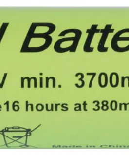 Alternative view of Акумулаторна батерия NiMH  380AFH-B 1.2V 3800mAh  7/5AF 1бр. GP BATTERIES