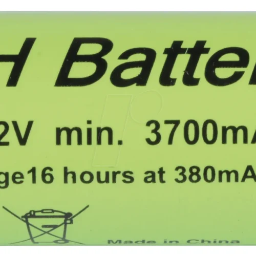 Alternative view of Акумулаторна батерия NiMH  380AFH-B 1.2V 3800mAh  7/5AF 1бр. GP BATTERIES