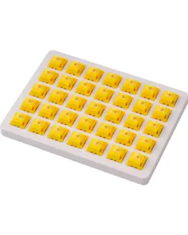 Суичове за механична клавиатура Keychron Gateron Cap Golden Yellow Switch Set 35