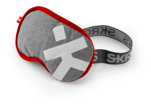 Маска за сън Skross Deluxe Sleep Mask Светло сива