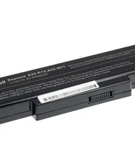 Alternative view of Батерия  за лаптоп GREEN CELL, Asus N71 K72 K72J K72F K73SV N71 N73 N73S N73SV X73S, 10.8V, 4400mAh