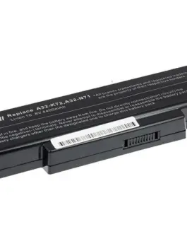 Alternative view of Батерия  за лаптоп GREEN CELL, Asus N71 K72 K72J K72F K73SV N71 N73 N73S N73SV X73S, 10.8V, 4400mAh