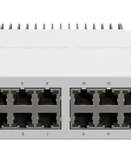 Комутатор MikroTik CCR2004-16G-2S+PC с 16 Gigabit порта и 2 SFP+ порта