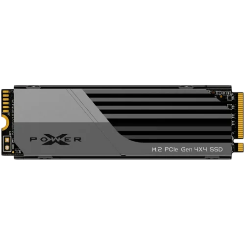 SSD диск Silicon Power XS70 2TB SSD PCIe Gen 4x4 PCIe Gen4x4 & NVMe 1.4 DRAM Cache 3DNAND Heatsink (10.8mm) PS5 Comp.
