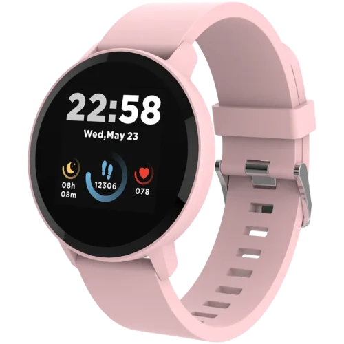 Смарт часовник CANYON Lollypop SW-63 Smart watch 1.3inches IPS full touch screen Round watch IP68 waterproof multi-sport