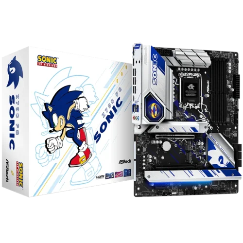 Дънна платка ASROCK MB Desktop Z790 PG Sonic (S1700 4x DDR5 1x PCIe 5.0 x16 1x PCIe 4.0 x16 1x PCIe 3.0 x1 4x Hyper M.2