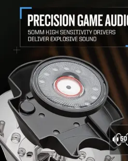 Alternative view of Геймърски слушалки NACON RIG 500 PRO HC V2 White