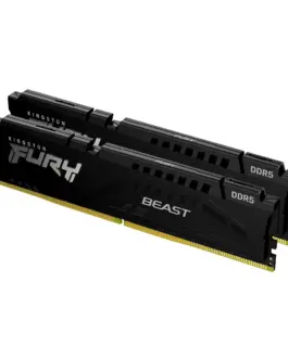 Памет за компютър Kingston FURY Beast Black 32GB(2x16GB) DDR5 - KF560C30BBK2-32