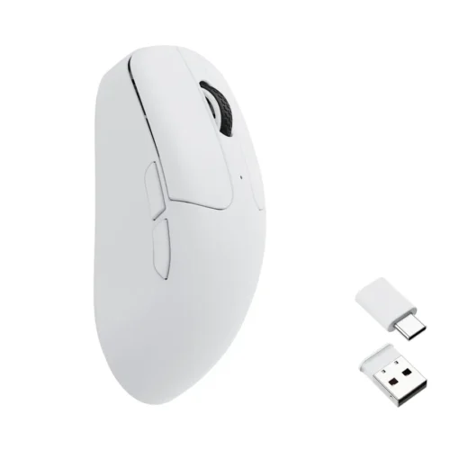 Alternative view of Геймърска Безжична мишка Keychron M2 Mini, Matte White