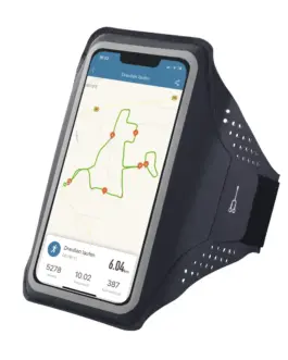 Спортен калъф за ръка HAMA Finest Sports За телефони XL Черен