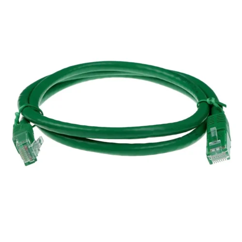 Alternative view of Мрежов пач кабел ACT U/UTP, CAT 6, RJ-45 - RJ-45, 7.0 m, Медни проводници, Зелен, Булк опаковка