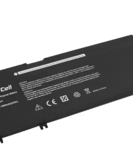 Alternative view of Батерия за лаптоп GREEN CELL, Dell 33YDH, Dell Inspiron G3 3579, 3779, G5 5587, G7 7588, 7577, 7773, 7778, 7779, 7786, Latitu