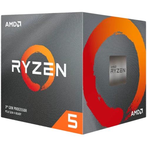 Процесор AMD CPU Desktop Ryzen 5 6C/12T 3600 (4.2GHz36MB65WAM4) box with Wraith Stealth