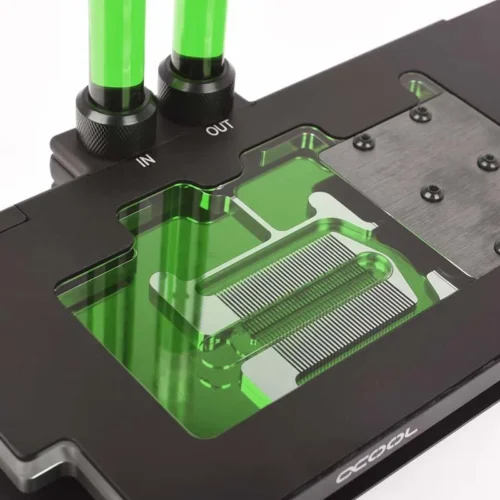 Alternative view of Течност за водно охлаждане Alphacool Eiswasser Crystal Green, 1000ml