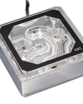 Alternative view of Воден блок за процесор Alphacool Eisblock XPX Aurora Edge, Acryl Chrome, Digital RGB