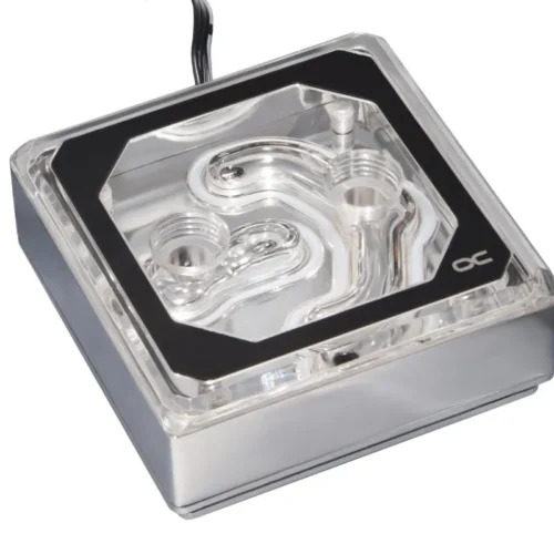 Alternative view of Воден блок за процесор Alphacool Eisblock XPX Aurora Edge, Acryl Chrome, Digital RGB