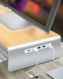 Alternative view of Поставка за монитор  j5create JCT425 8 в 1  USB Type-C/PD/4K HDMI/ 6-Port USB 3.0