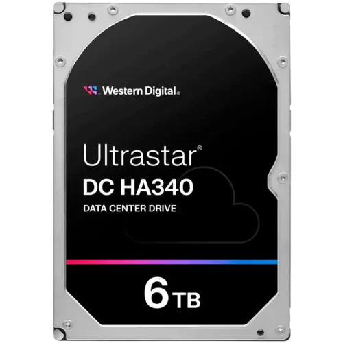 Хард диск HDD Server WD Ultrastar DC HA340 6TB 512e SE 3.5’’ 256MB 7200 RPM SATA SKU: