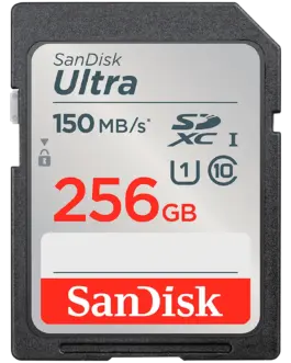 Карта памет SanDisk Ultra 256GB SDXC Memory Card 150MB/s