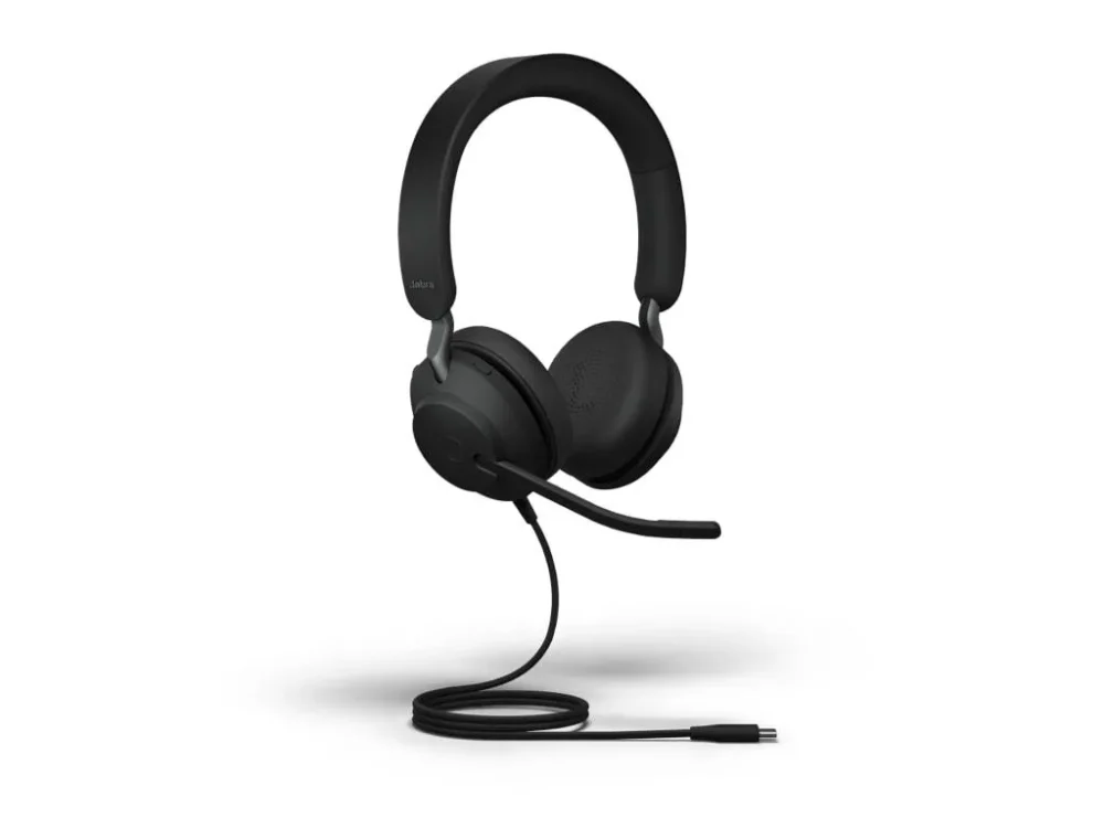 Jabra Evolve2 40 SE USB-C MS Stereo слушалка с микрофон