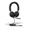 Jabra Evolve2 40 SE USB-C MS Stereo слушалка с микрофон