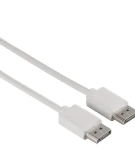 Кабел HAMA 200929 DisplayPort мъжко - DisplayPort мъжко 1.5м Сив Булк