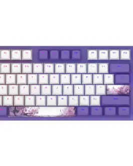 Геймърскa механична клавиатура Dark Project 87 Violet Horizons RGB TKL - G3MS Sapphire Switches