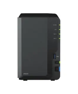 Alternative view of Мрежов сторидж Synology DS223, За 2 диска, 2GB, Гигабит, USB3.2