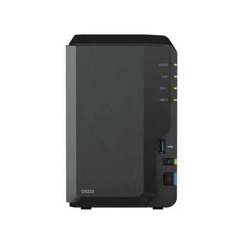 Alternative view of Мрежов сторидж Synology DS223, За 2 диска, 2GB, Гигабит, USB3.2