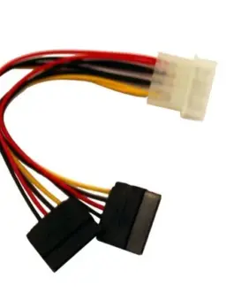 Gembird Power кабел 2xSATA 15cm