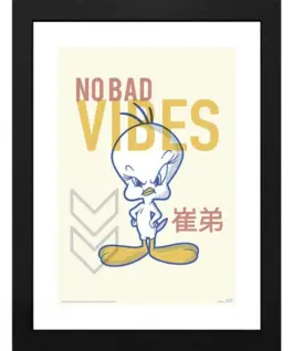 GBEYE LOONEY TUNES - Framed print "Tweety Vibes" (30x40)